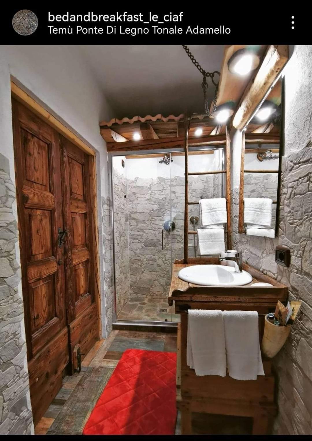 B&B Le Ciaf Temù Εξωτερικό φωτογραφία
